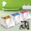 Children's multi-functional footstool, double-layer small stool for toddlers, plastic stool, anti-slip chair for babies, footstool details Picture